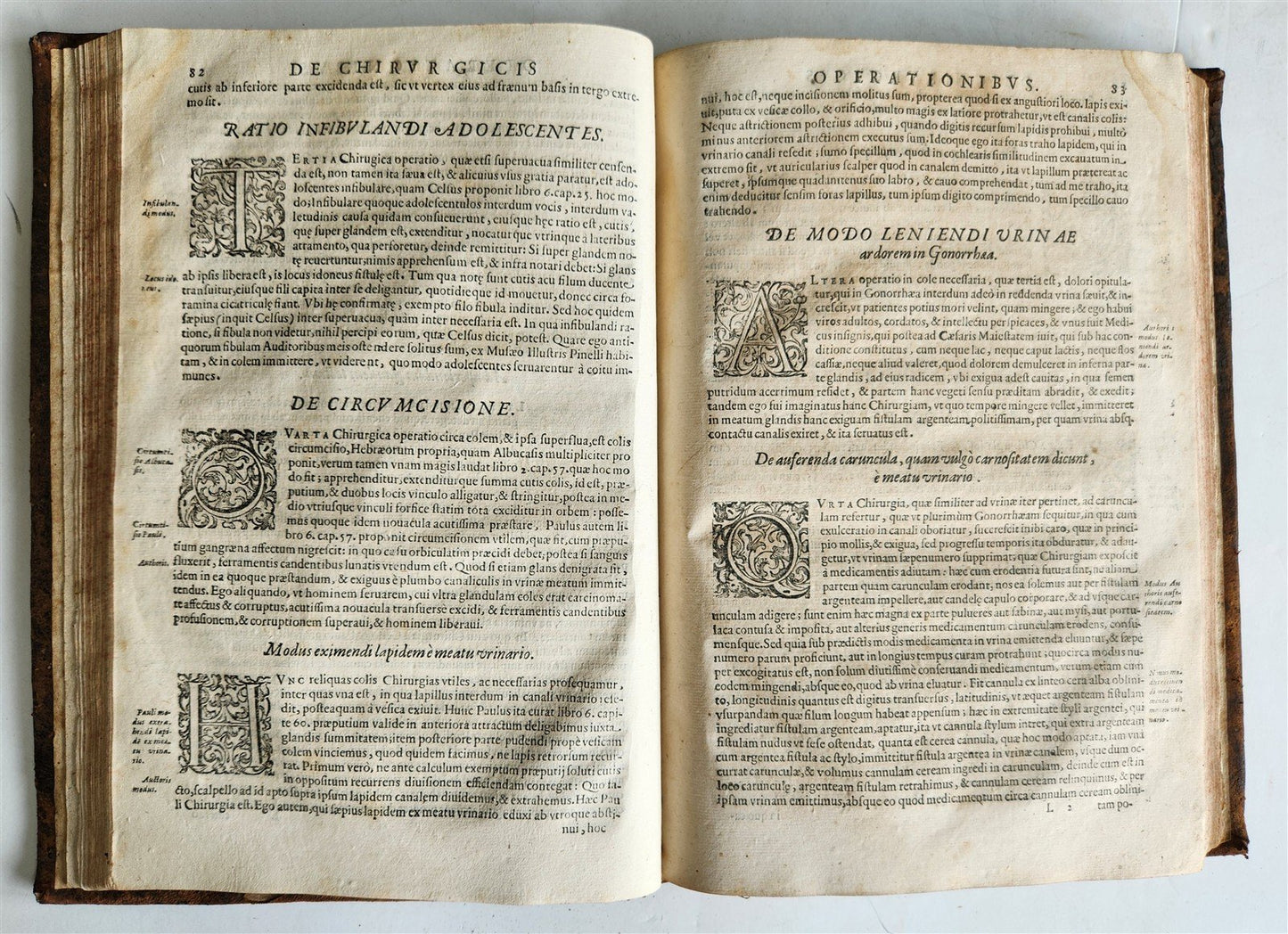 1619 SURGICAL TREATISE of FABRICIUS antique MEDICAL