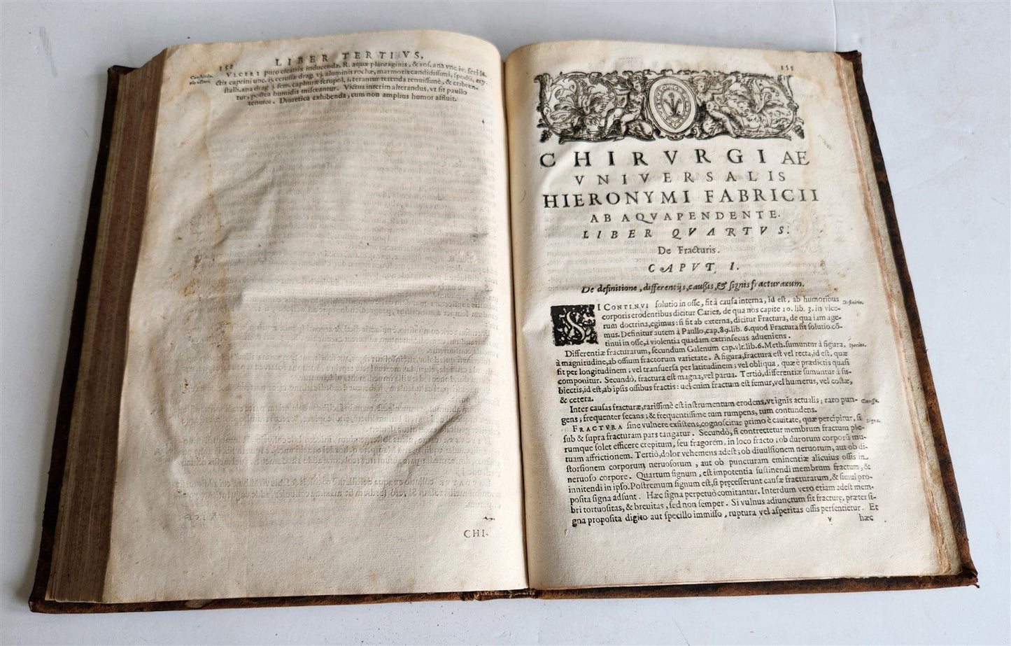 1619 SURGICAL TREATISE of FABRICIUS antique MEDICAL