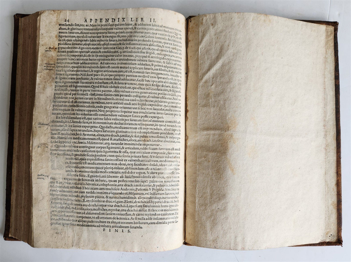 1619 SURGICAL TREATISE of FABRICIUS antique MEDICAL