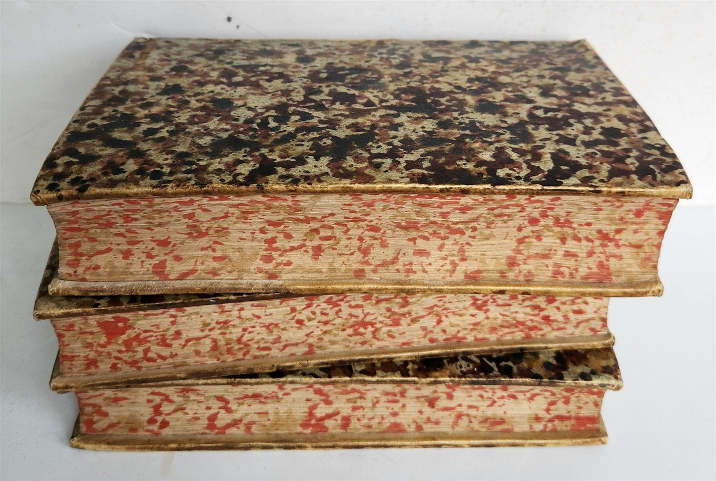 1753 ILLUSTRATED TORTURE & EXECUTION of EARLY CHRISTIANS antique 3 VOLS vellum