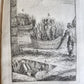 1753 ILLUSTRATED TORTURE & EXECUTION of EARLY CHRISTIANS antique 3 VOLS vellum