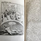 1753 ILLUSTRATED TORTURE & EXECUTION of EARLY CHRISTIANS antique 3 VOLS vellum