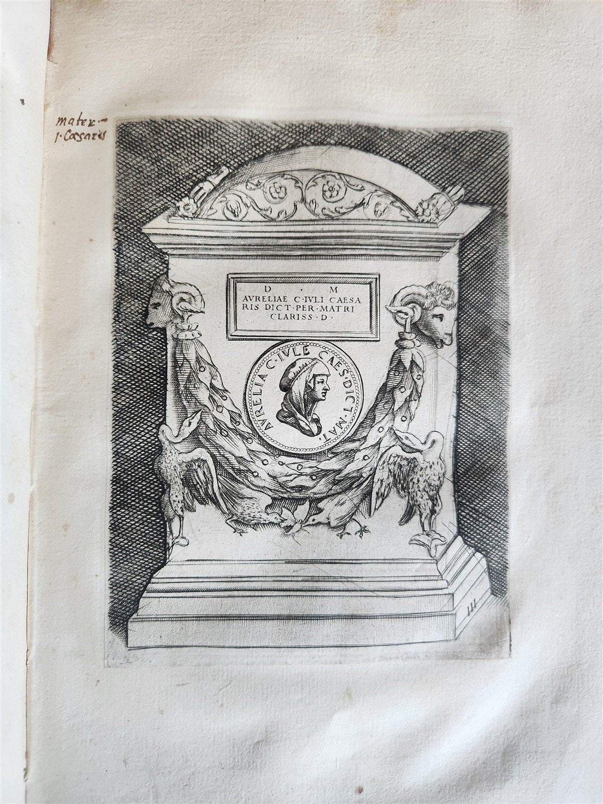 1600 ILLUSTRATED ROMAN EMPRESSES PORTRAITS antique 55 COPPER PLATES