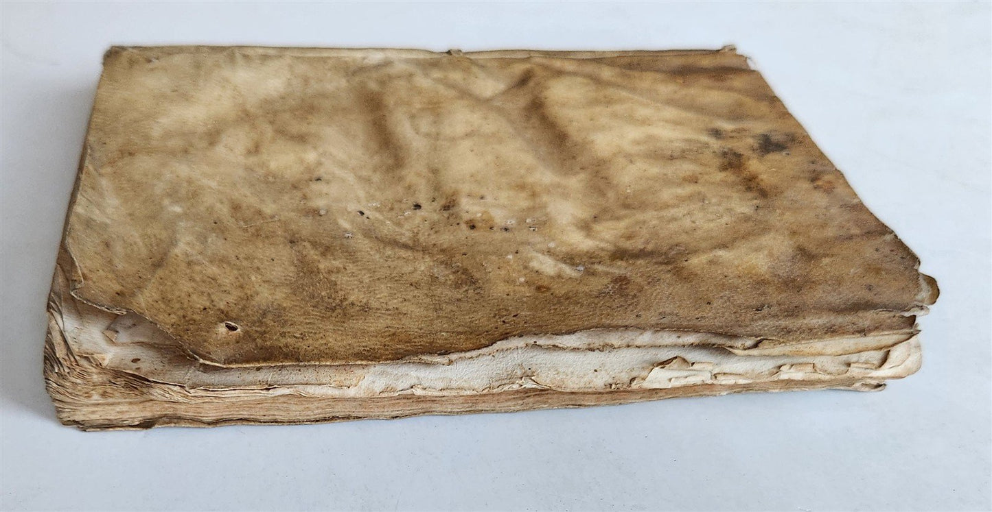 1666 KING PEDRO HISTORY in PORTUGUESE antique VELLUM BOUND w/ MANUSCRIPT SPINE