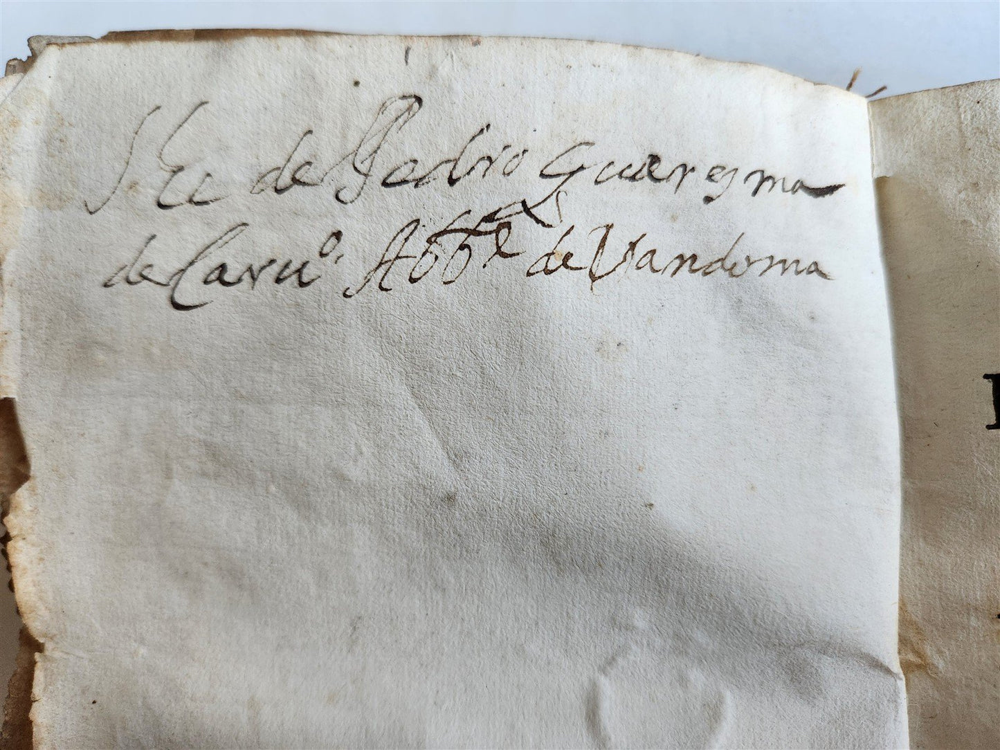 1666 KING PEDRO HISTORY in PORTUGUESE antique VELLUM BOUND w/ MANUSCRIPT SPINE