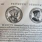 1578 NOTABLE MEN BIOGRAPHIES ILLUSTRATED antique Promtuarii iconum VELLUM 16th C