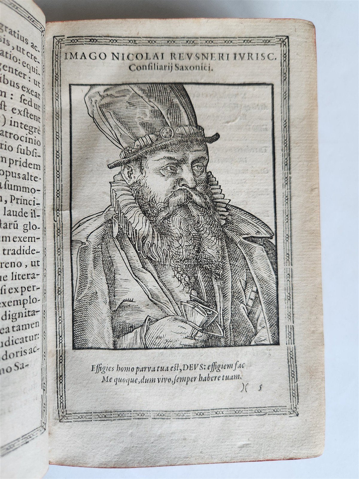 1590 IMAGES of ILLUSTRIOUS MEN antique ILLUSTRATED Icones sive Imagines virorum