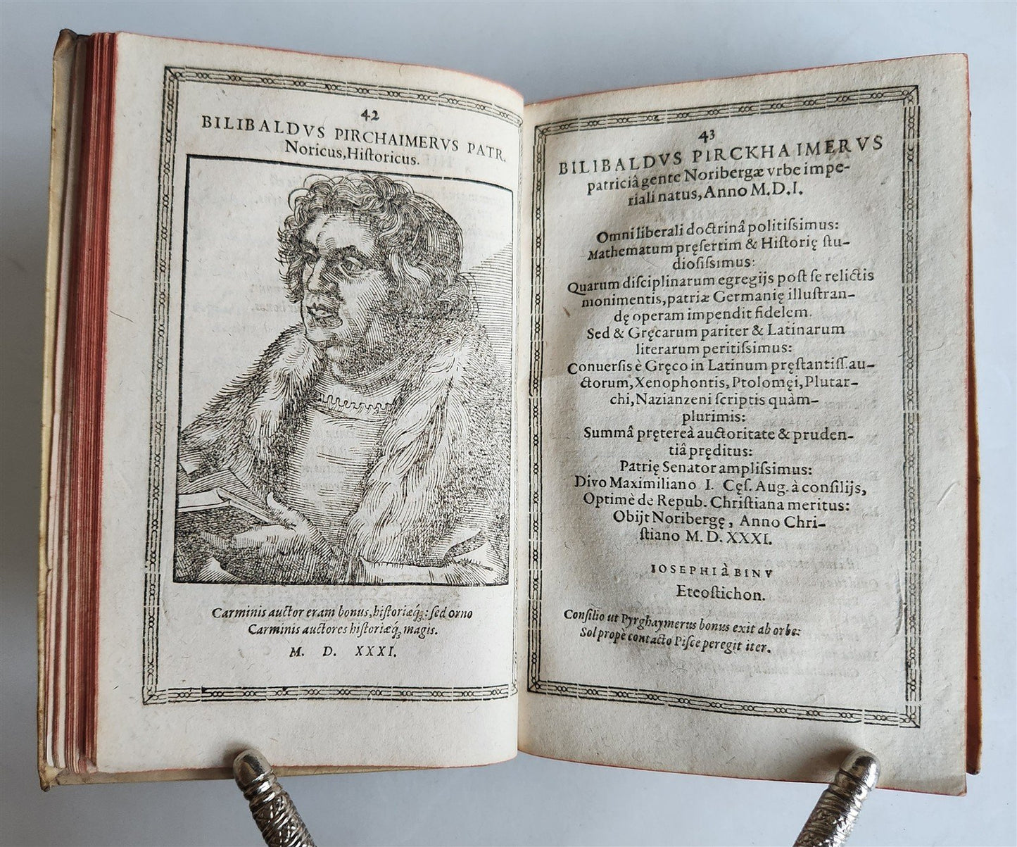 1590 IMAGES of ILLUSTRIOUS MEN antique ILLUSTRATED Icones sive Imagines virorum