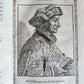 1590 IMAGES of ILLUSTRIOUS MEN antique ILLUSTRATED Icones sive Imagines virorum
