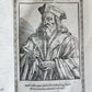 1590 IMAGES of ILLUSTRIOUS MEN antique ILLUSTRATED Icones sive Imagines virorum