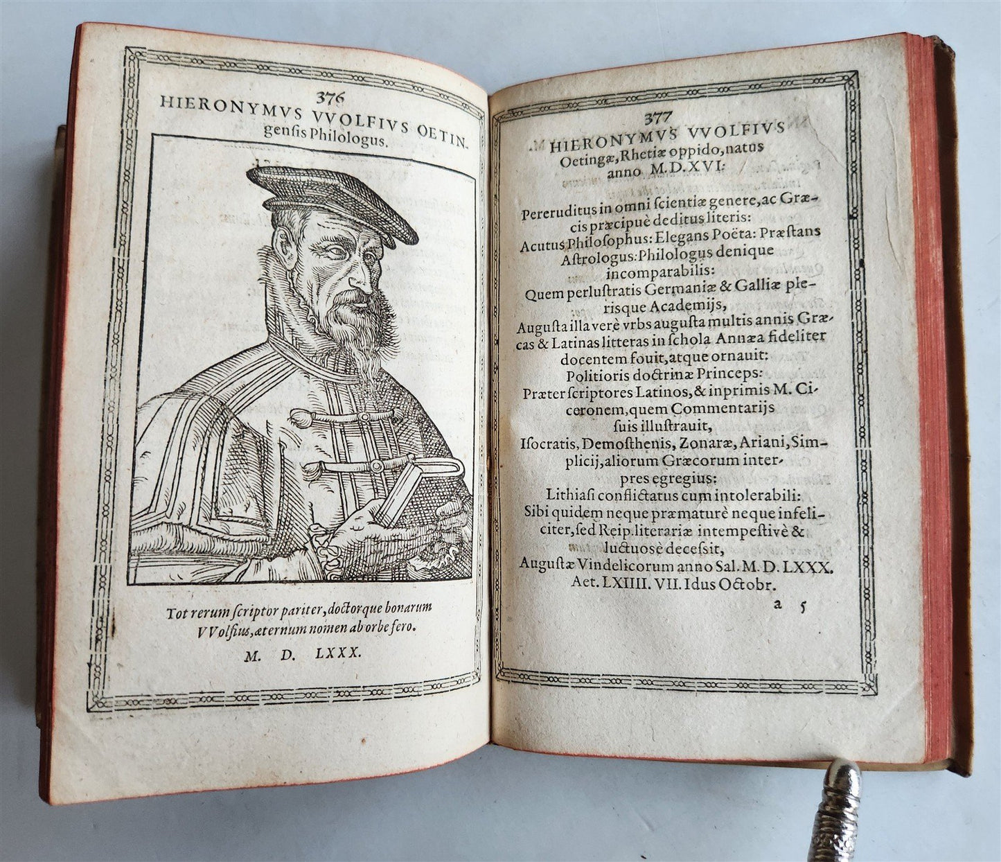 1590 IMAGES of ILLUSTRIOUS MEN antique ILLUSTRATED Icones sive Imagines virorum
