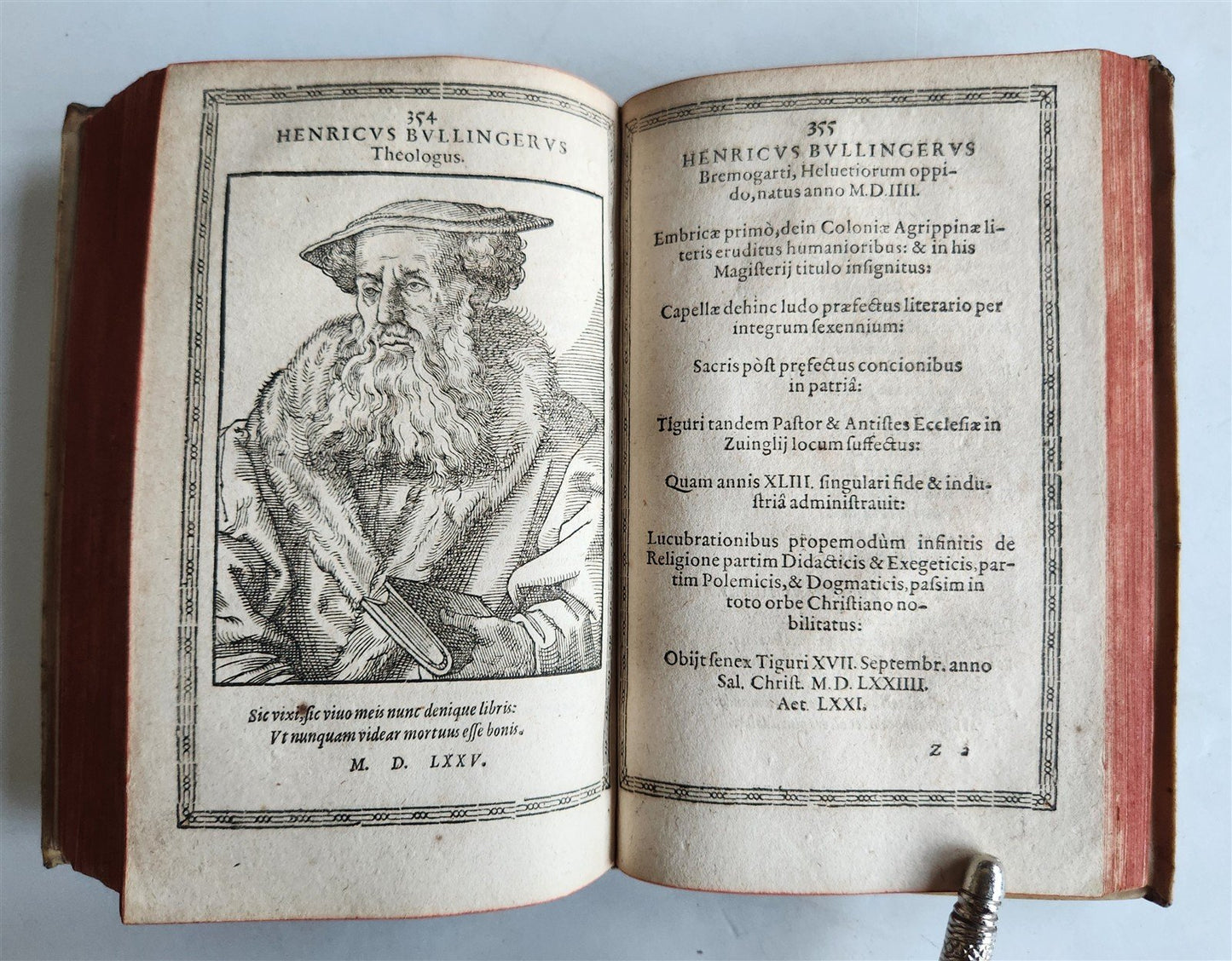 1590 IMAGES of ILLUSTRIOUS MEN antique ILLUSTRATED Icones sive Imagines virorum