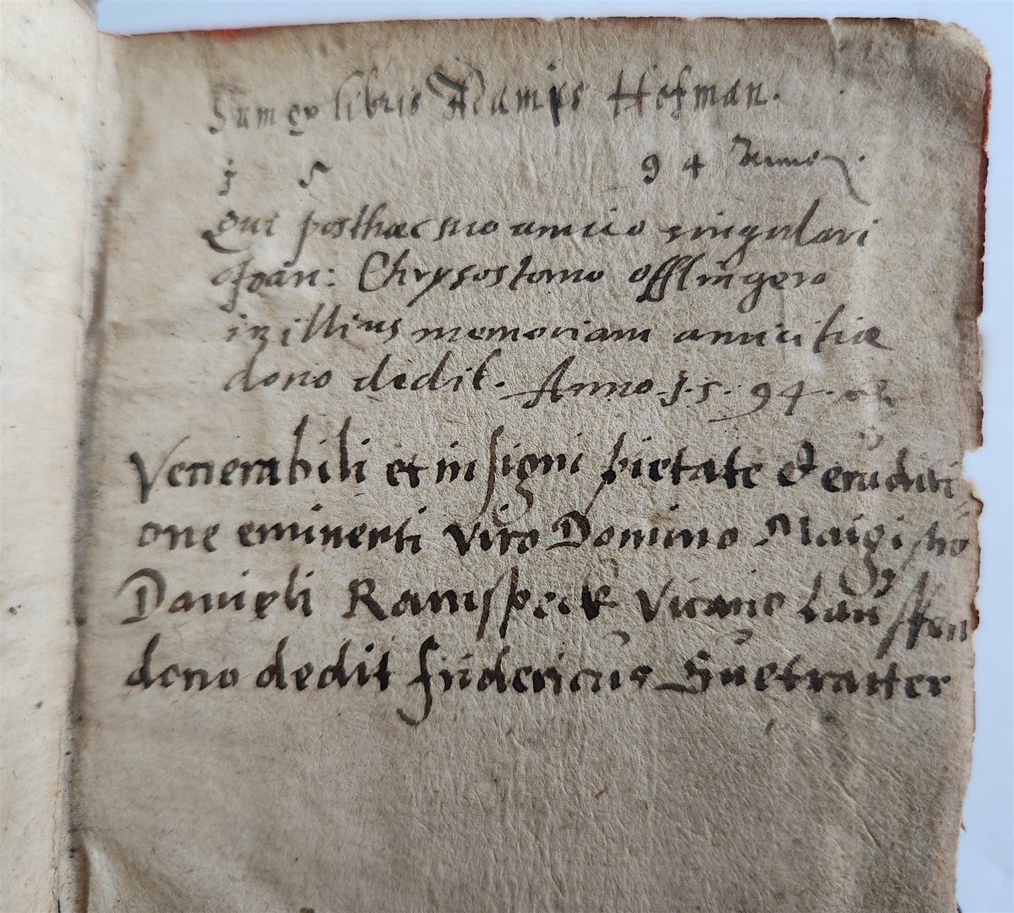 1588 THEOLOGY antique ILLUSTRATED w/ 93 WOODCUT ENGRAVINGS PIGSKIN BINDING