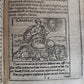 1588 THEOLOGY antique ILLUSTRATED w/ 93 WOODCUT ENGRAVINGS PIGSKIN BINDING