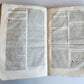1669 CHRONOLOGIAE REFORMATAE by ASTRONOMER G. Riccioli antique 2 VELLUM FOLIOS