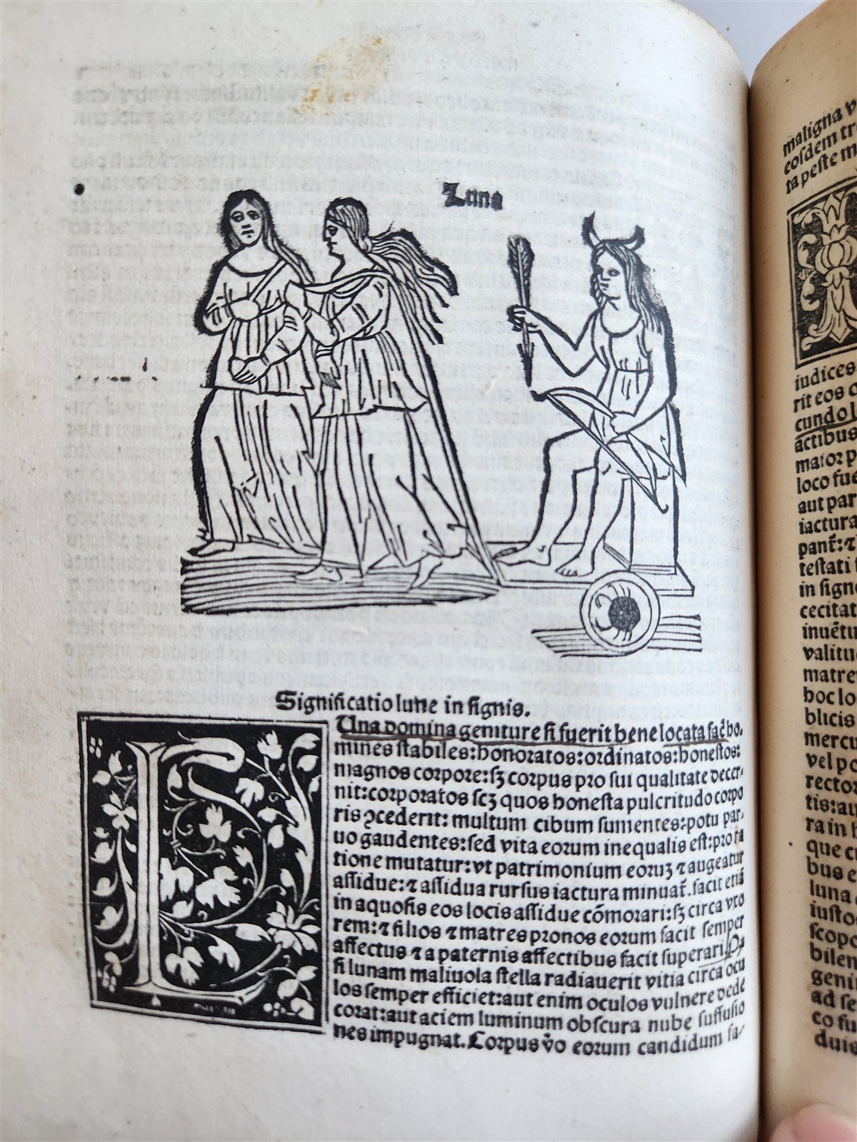 1502 ASTROLOGY POST-INCUNABUL ILLUSTRATED antique Astrolabium Planum by J.ENGEL