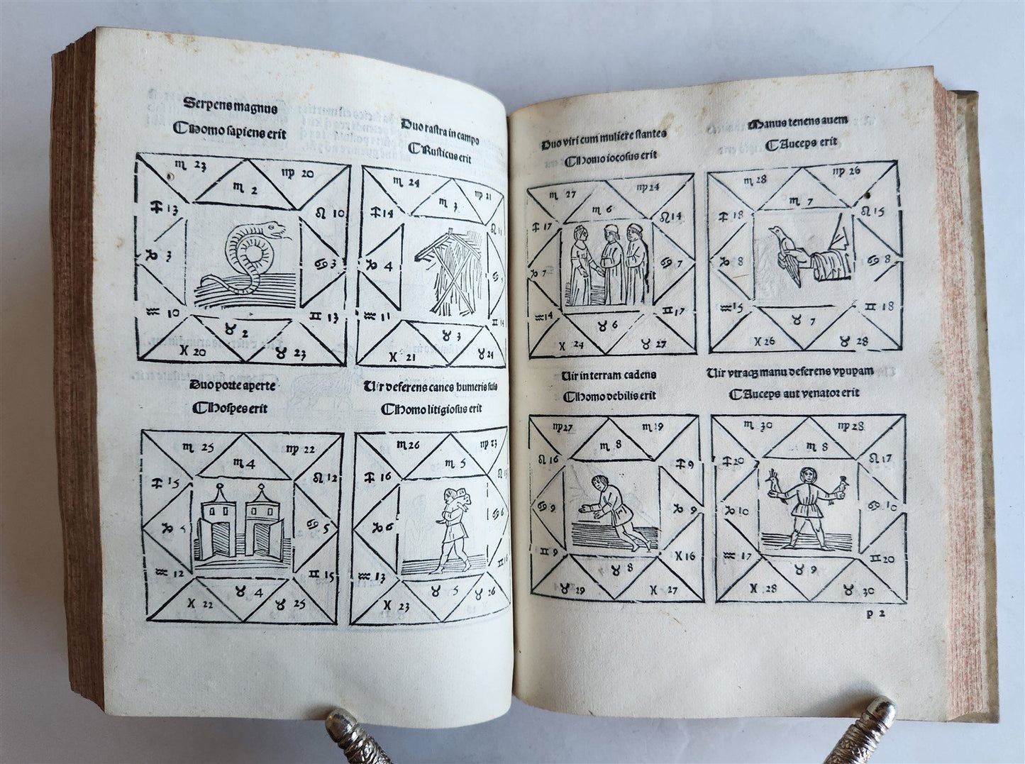 1502 ASTROLOGY POST-INCUNABUL ILLUSTRATED antique Astrolabium Planum by J.ENGEL