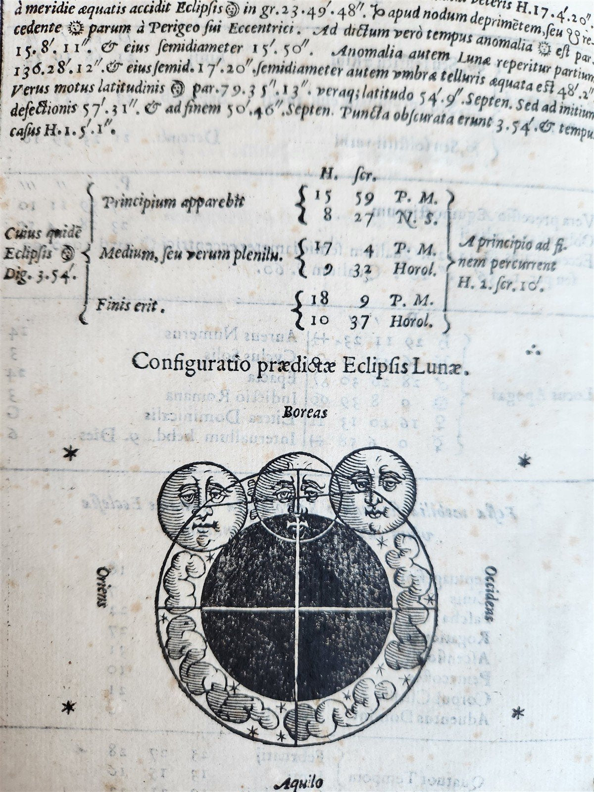 1582 ASTRONOMY & ASTROLOGY Ephemerides Coelestium Motuum ANTIQUE 2 vellum vols