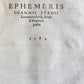 1581 ASTROLOGY & ASTRONOMY Ephemerides Johannes Stadius ANTIQUE 2 PIGSKIN VOLS