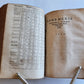 1581 ASTROLOGY & ASTRONOMY Ephemerides Johannes Stadius ANTIQUE 2 PIGSKIN VOLS