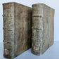 1581 ASTROLOGY & ASTRONOMY Ephemerides Johannes Stadius ANTIQUE 2 PIGSKIN VOLS