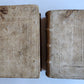 1581 ASTROLOGY & ASTRONOMY Ephemerides Johannes Stadius ANTIQUE 2 PIGSKIN VOLS