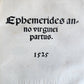1521 Post-Incunabula ASTROLOGY & ASTRONOMY ALMANACH NOVA by J. Stoeffler ANTIQUE