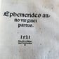 1521 Post-Incunabula ASTROLOGY & ASTRONOMY ALMANACH NOVA by J. Stoeffler ANTIQUE