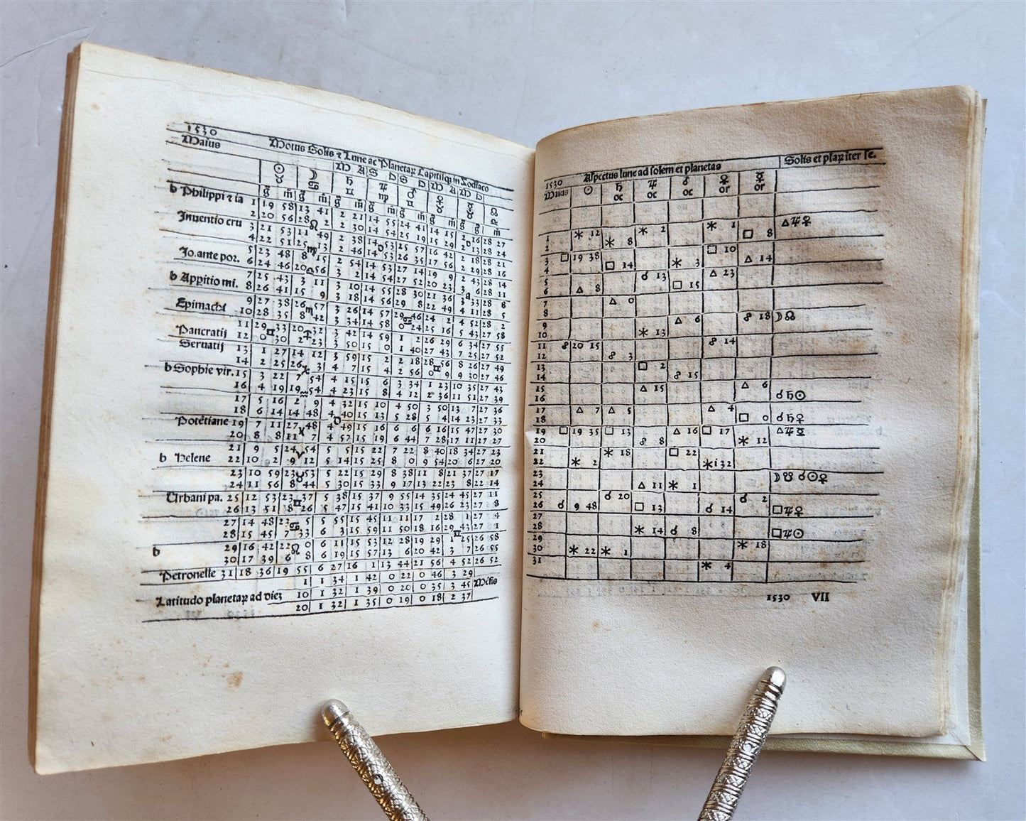 1521 Post-Incunabula ASTROLOGY & ASTRONOMY ALMANACH NOVA by J. Stoeffler ANTIQUE