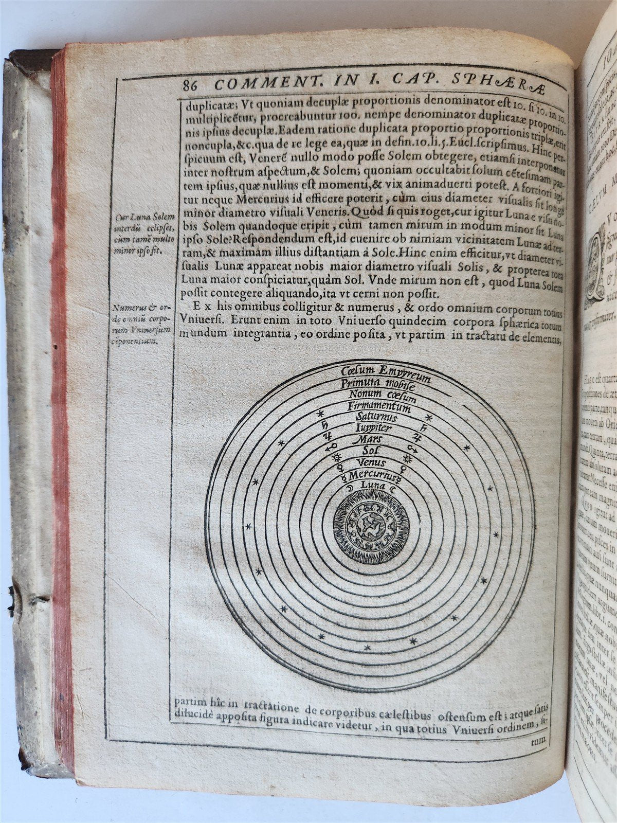 1593 ASTRONOMY In Sphaeram Joannis de Sacro Bosco ANTIQUE by Christopher Clavius