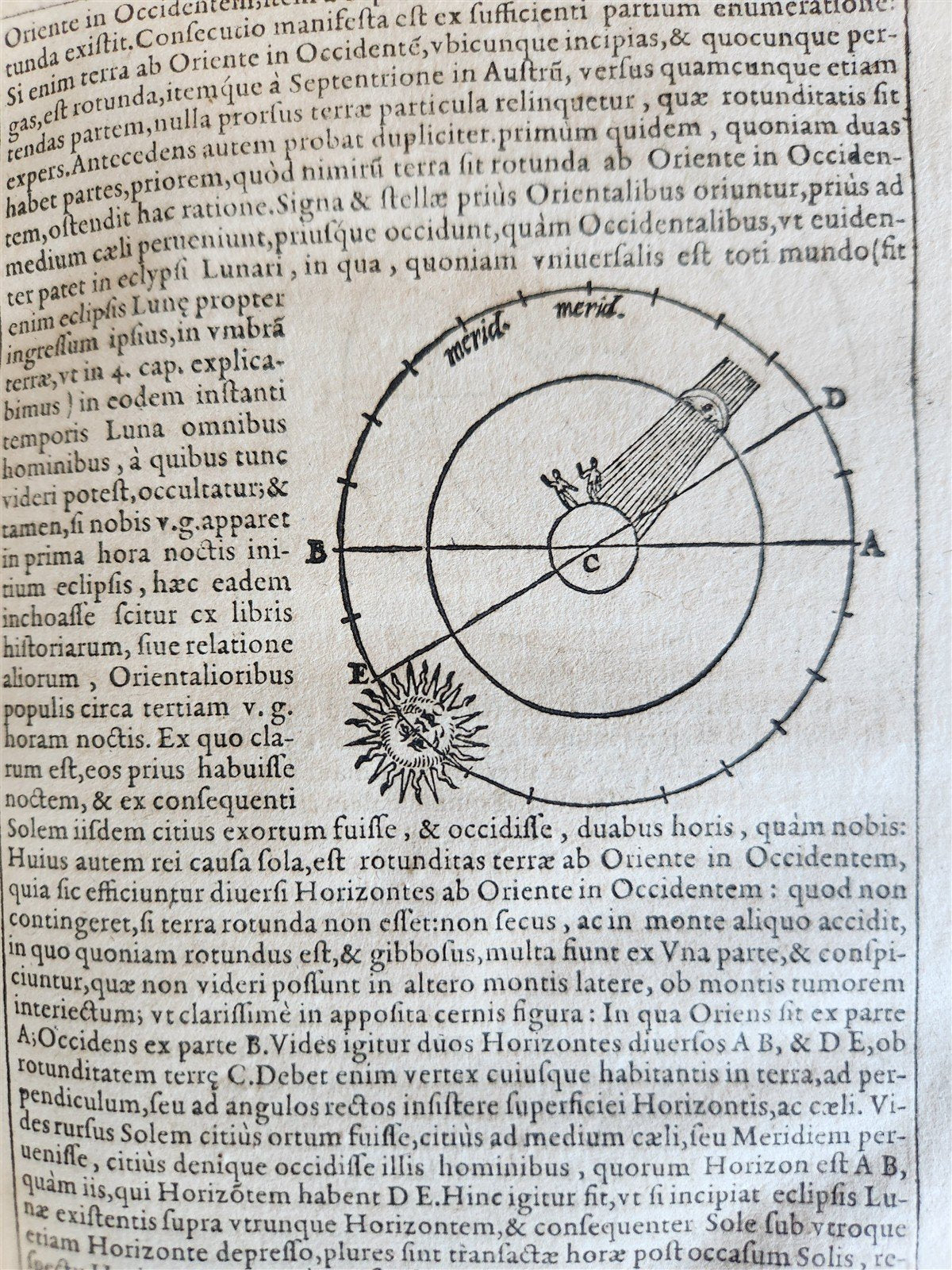 1593 ASTRONOMY In Sphaeram Joannis de Sacro Bosco ANTIQUE by Christopher Clavius