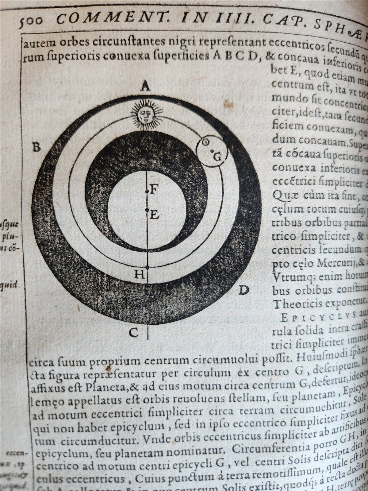 1593 ASTRONOMY In Sphaeram Joannis de Sacro Bosco ANTIQUE by Christopher Clavius