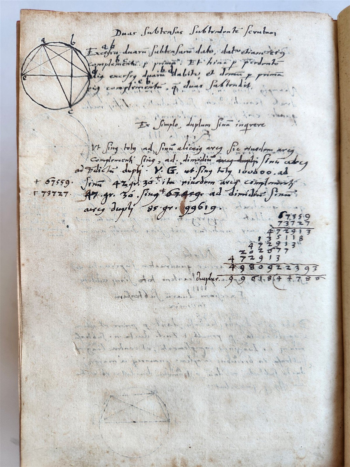 1593 ASTRONOMY In Sphaeram Joannis de Sacro Bosco ANTIQUE by Christopher Clavius