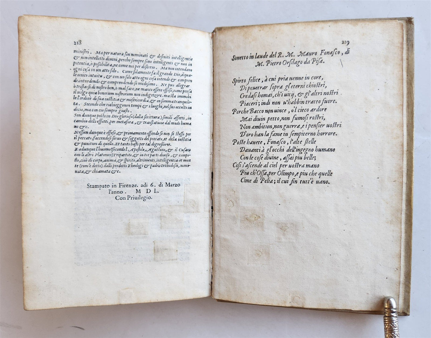 1550 ASTROLOGY Annotationi sopra la Lettione della Sphera del Sacrobosco ANTIQUE