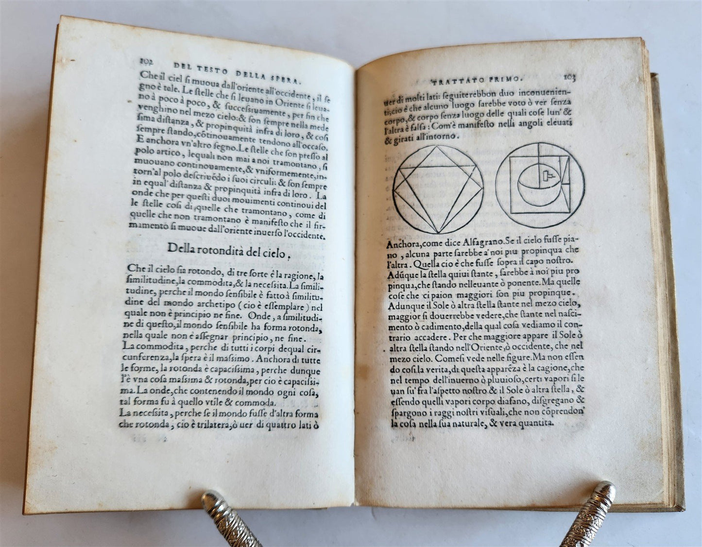 1550 ASTROLOGY Annotationi sopra la Lettione della Sphera del Sacrobosco ANTIQUE