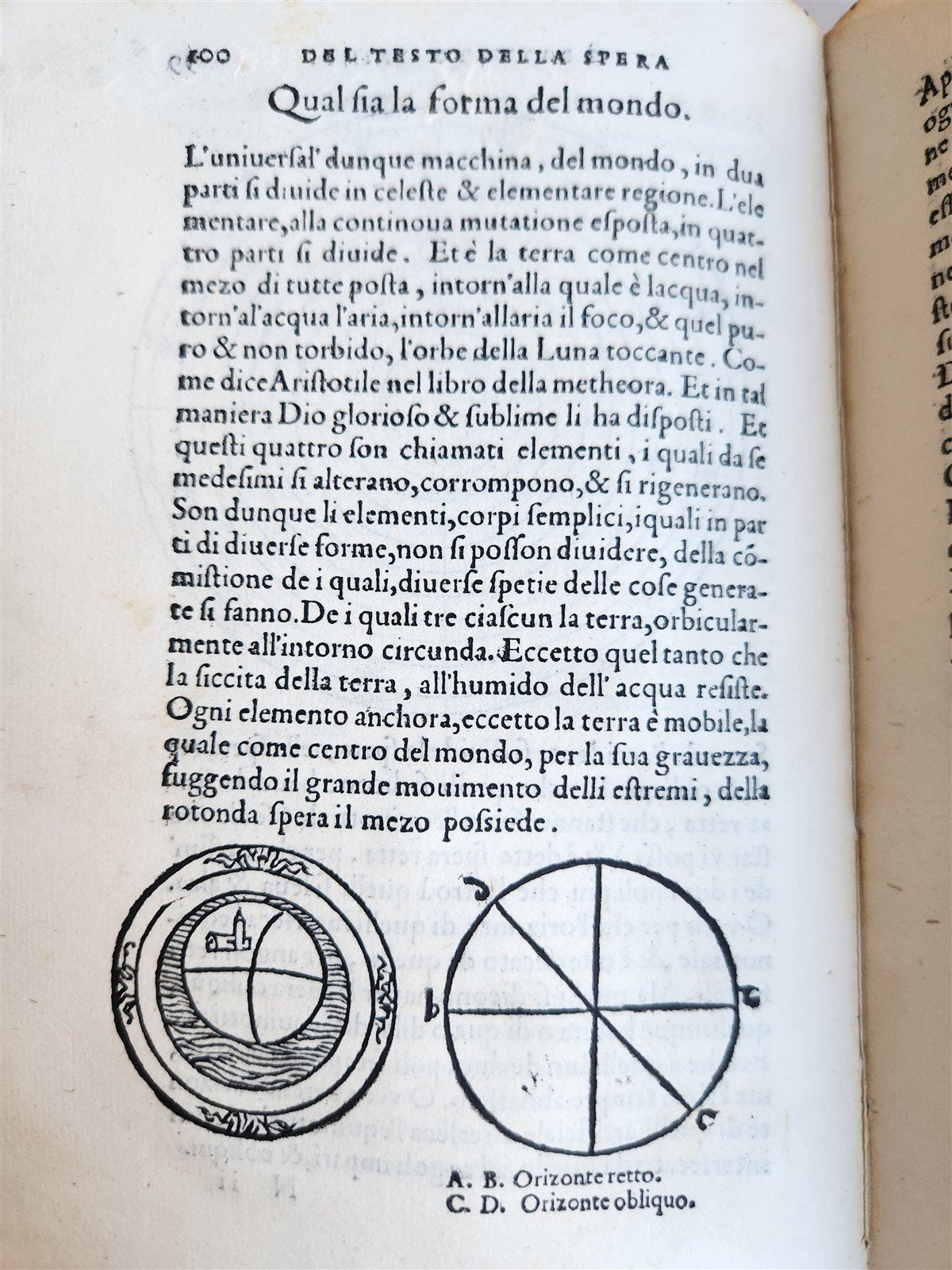 1550 ASTROLOGY Annotationi sopra la Lettione della Sphera del Sacrobosco ANTIQUE