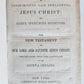 1856 BIBLE IN OJIBWE LANGUAGE Native Americana ANTIQUE rare