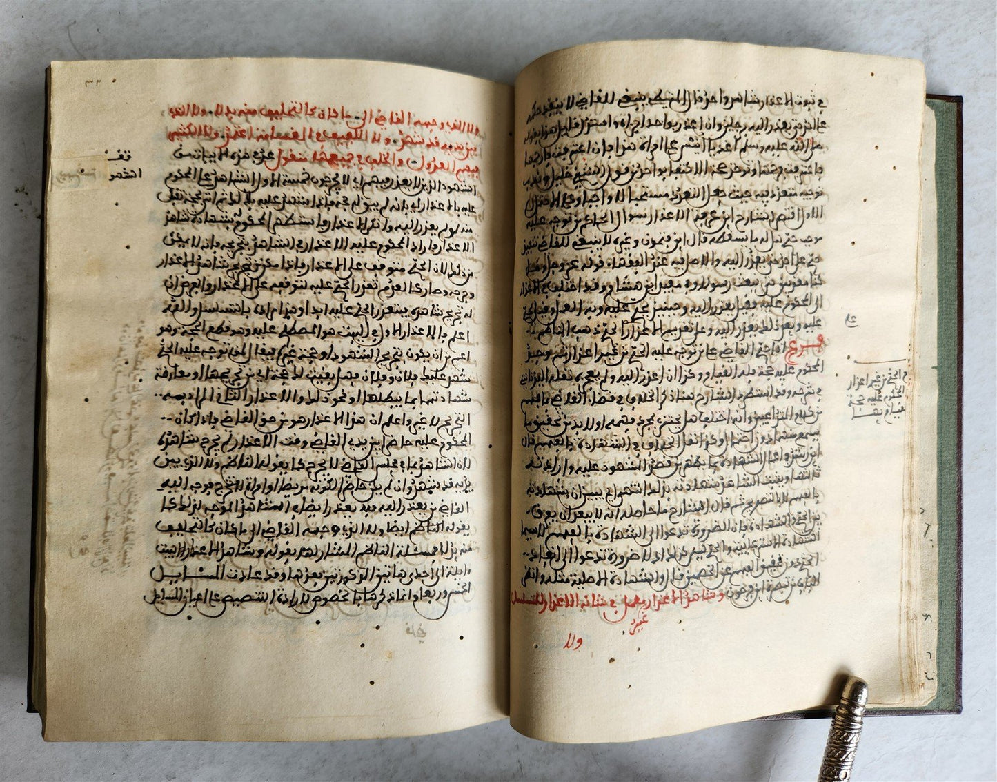 1850s ARABIC MANUSCRIPT antique ISLAMIC LAW FIQH POETRY NORTH AFRICAN