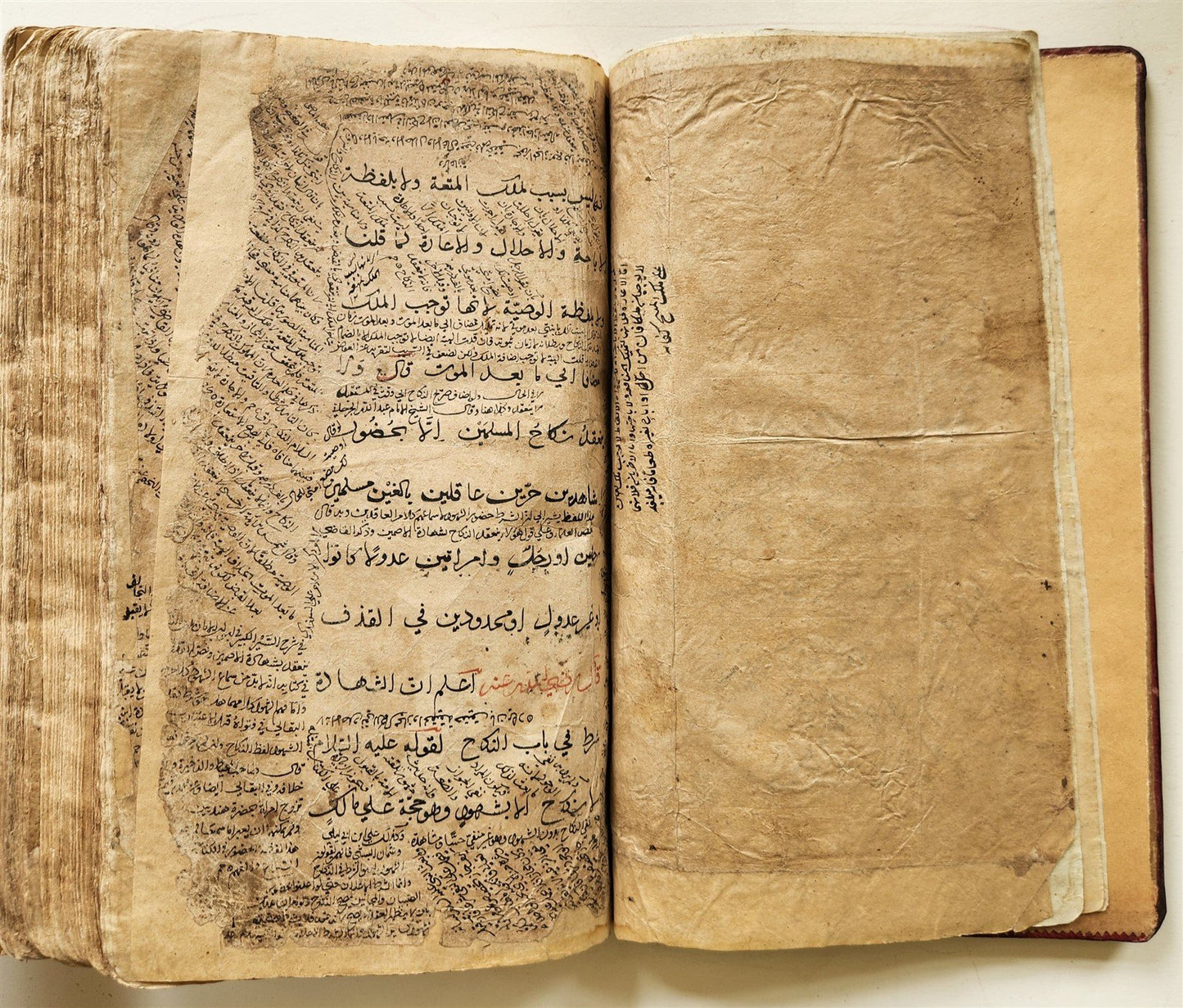 18th cent. ISLAMIC LAW ARABIC MANUSCRIPT antique Al-Hidayah SHARIA FIQH TREATISE