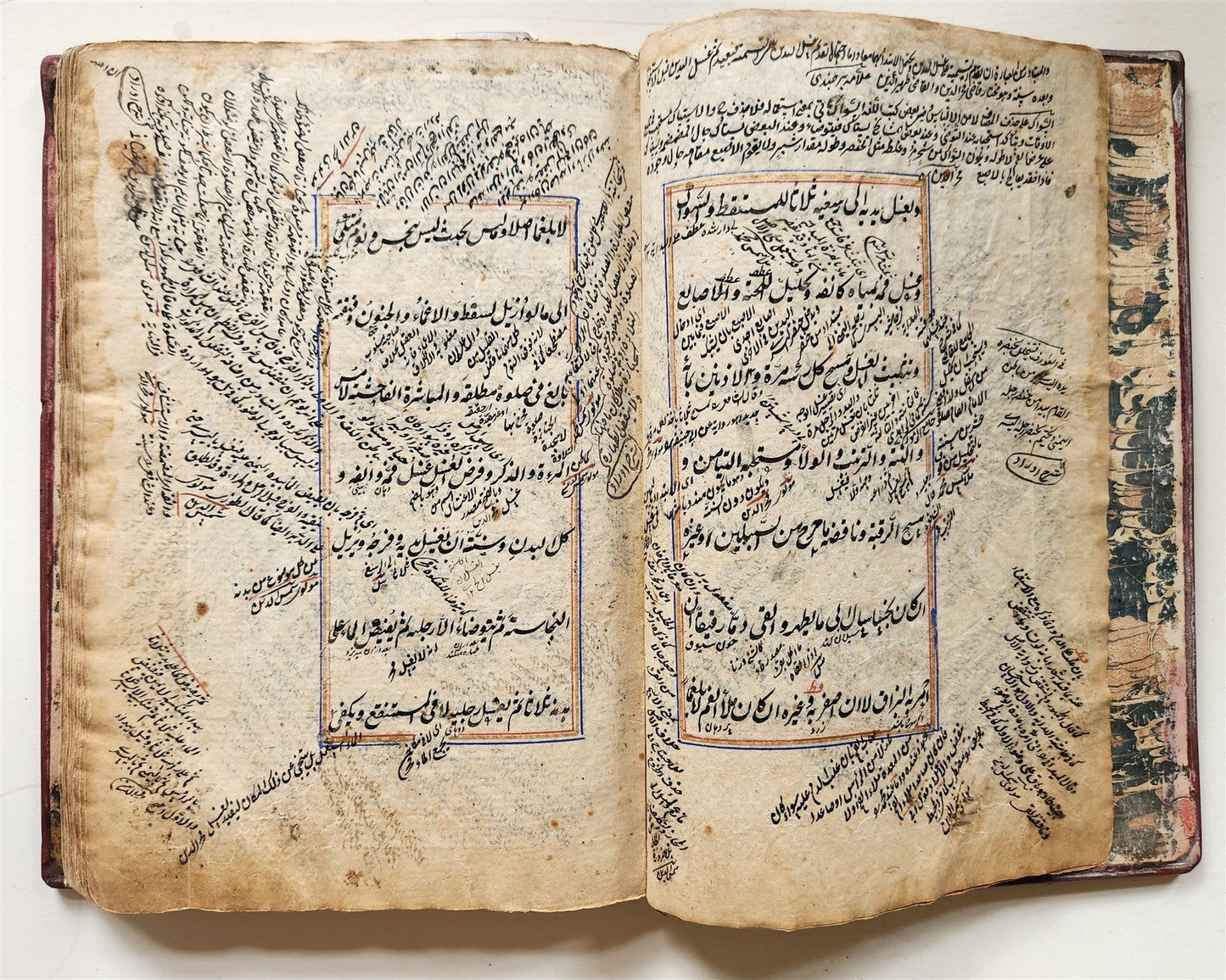 1839 ISLAMIC LAW ARABIC MANUSCRIPT antique An-Nukaya mukhtasar al-Wiqayah