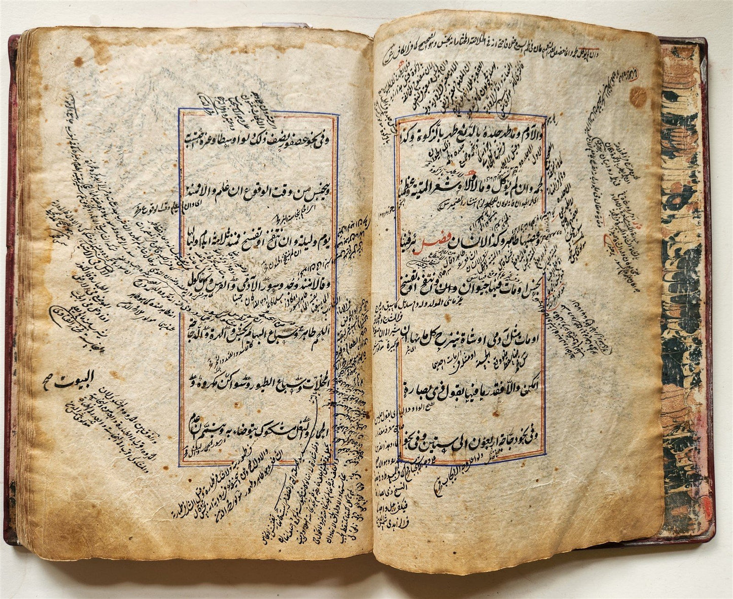 1839 ISLAMIC LAW ARABIC MANUSCRIPT antique An-Nukaya mukhtasar al-Wiqayah
