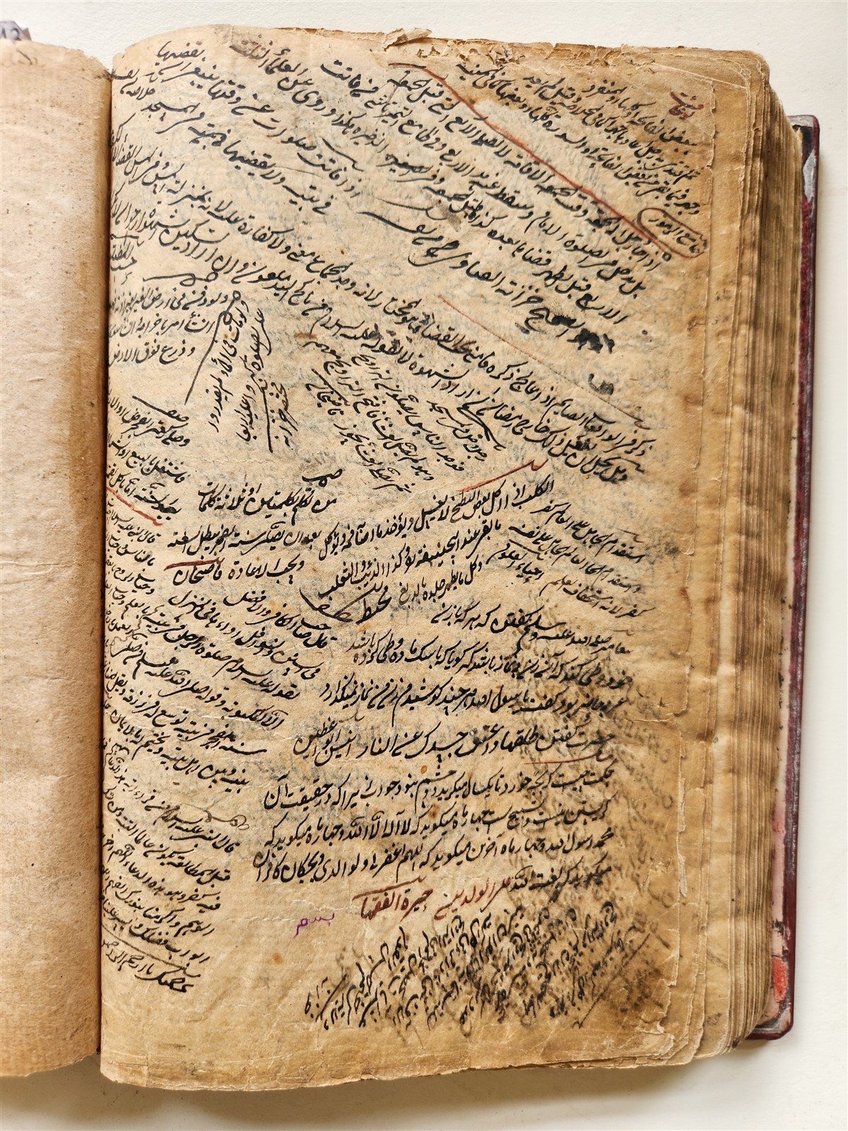 1839 ISLAMIC LAW ARABIC MANUSCRIPT antique An-Nukaya mukhtasar al-Wiqayah