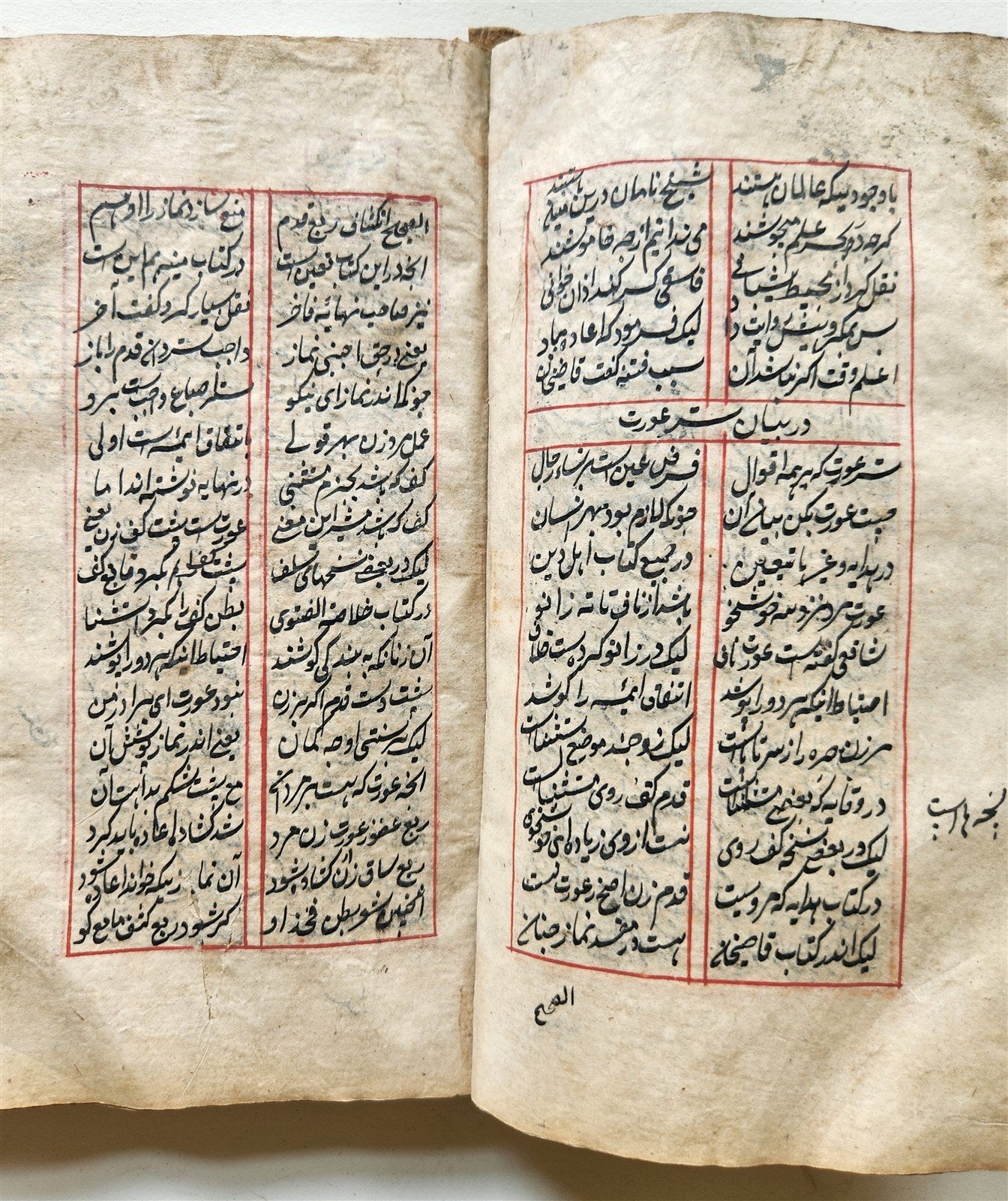 1788 MANUSCRIPT in FARSI antique Maslak al-Muttaqin Way of God-conscious FIQH