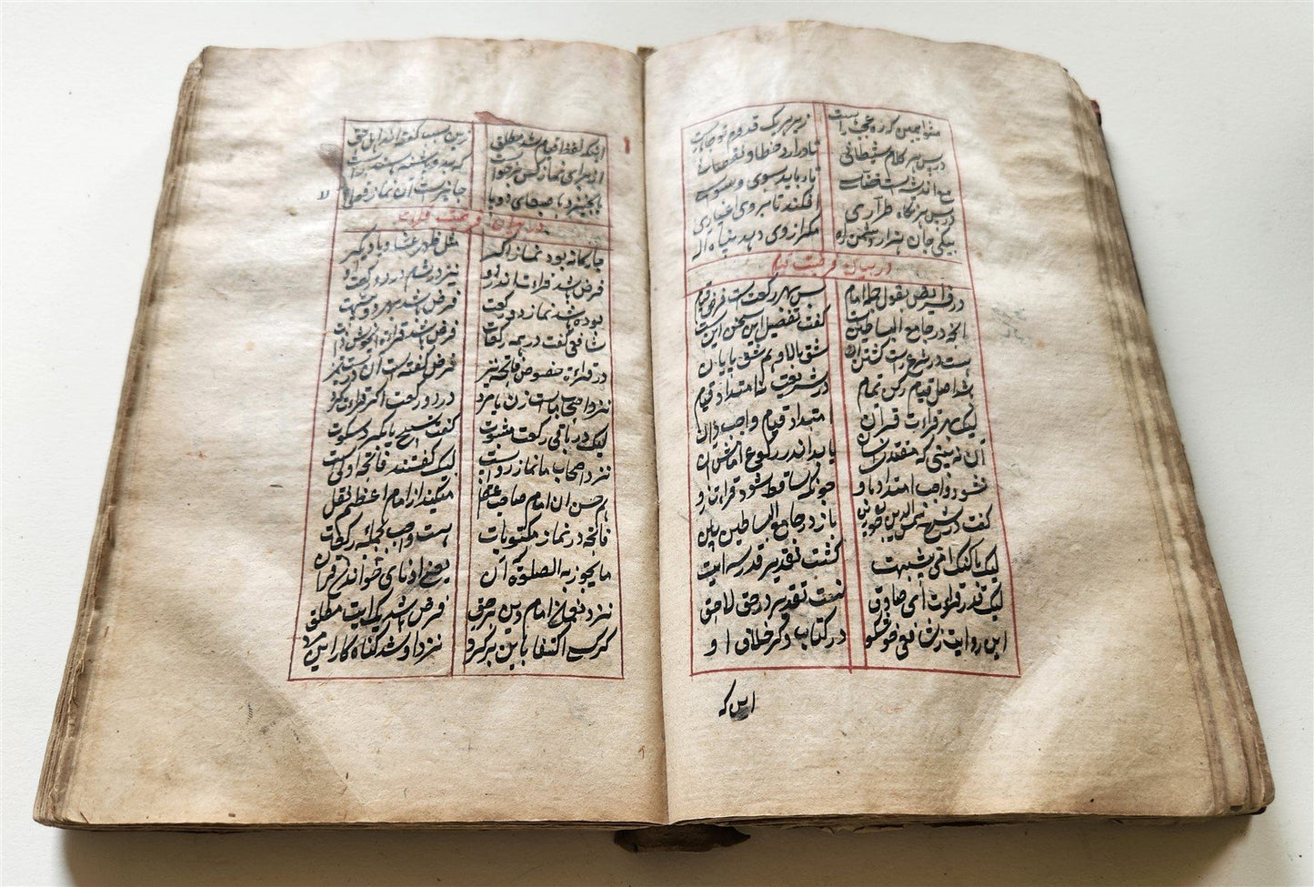 1788 MANUSCRIPT in FARSI antique Maslak al-Muttaqin Way of God-conscious FIQH