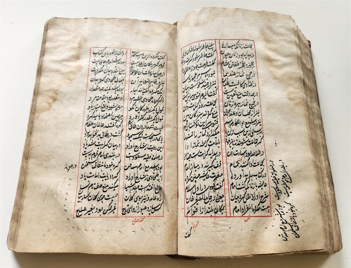 1788 MANUSCRIPT in FARSI antique Maslak al-Muttaqin Way of God-conscious FIQH