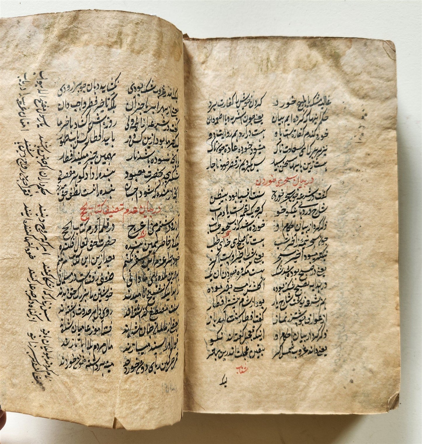1788 MANUSCRIPT in FARSI antique Maslak al-Muttaqin Way of God-conscious FIQH