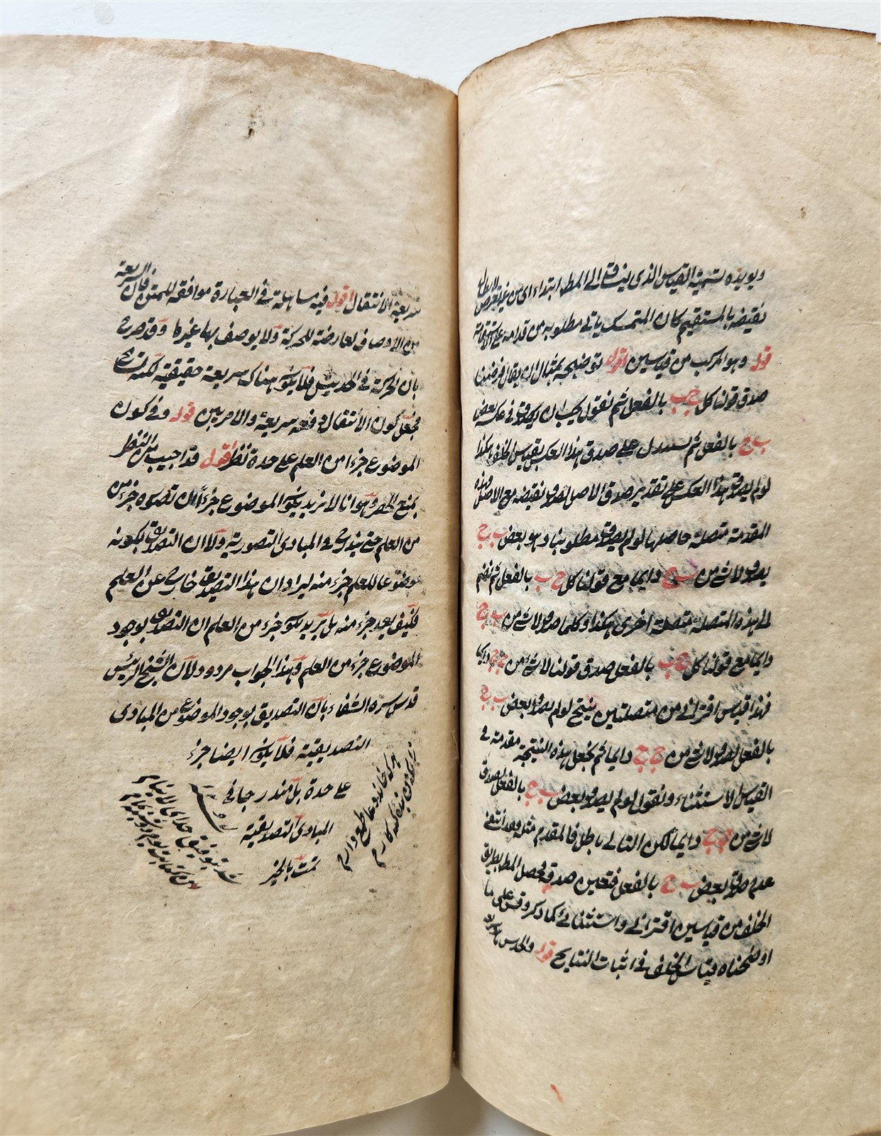 1878 MANUSCRIPT TREATISE on LOGIC in FARSI by as-Sayyid ash-Sharif antique