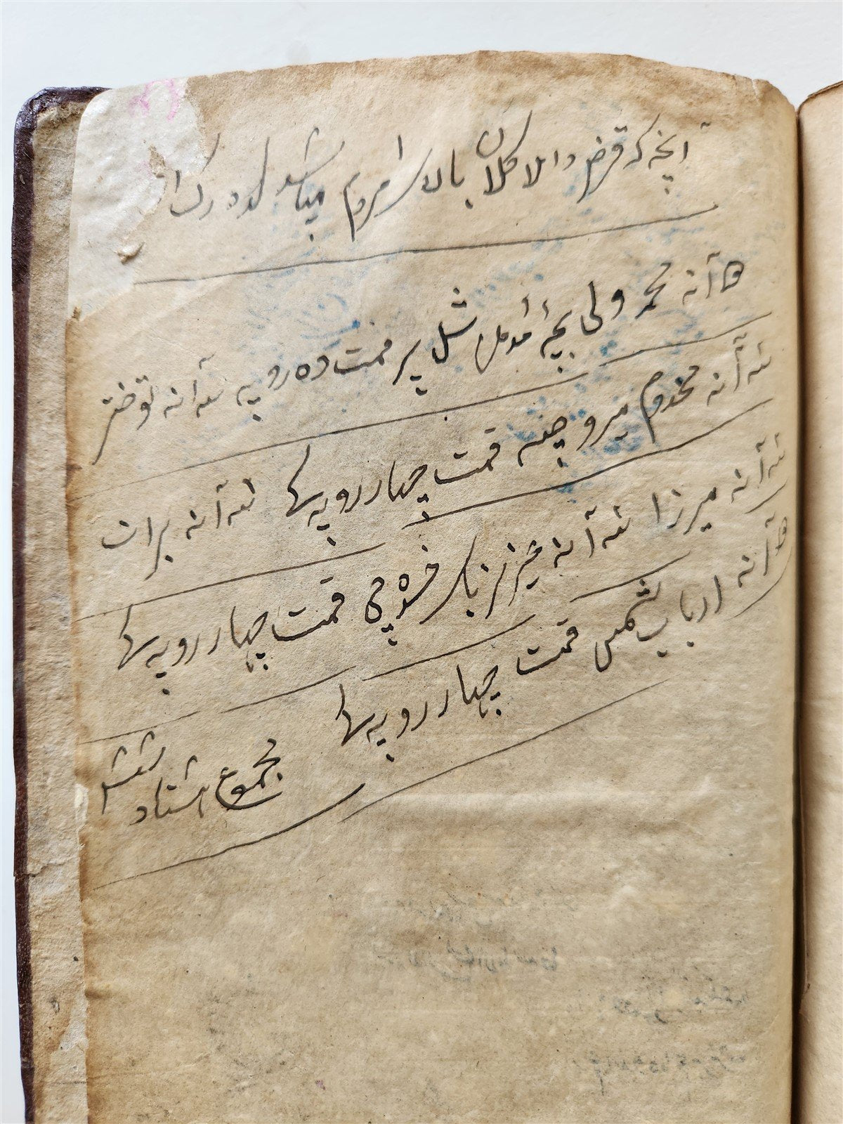 1878 MANUSCRIPT TREATISE on LOGIC in FARSI by as-Sayyid ash-Sharif antique