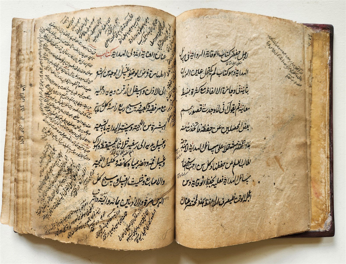 1869 ISLAMIC LAW SHARIA MANUSCRIPT in ARABIC antique Mukhtasar al-Vikaya