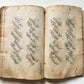 18th century MYSTIC POETRY MANUSCRIPT in TURKIC & FARSI LANGUAGES antique